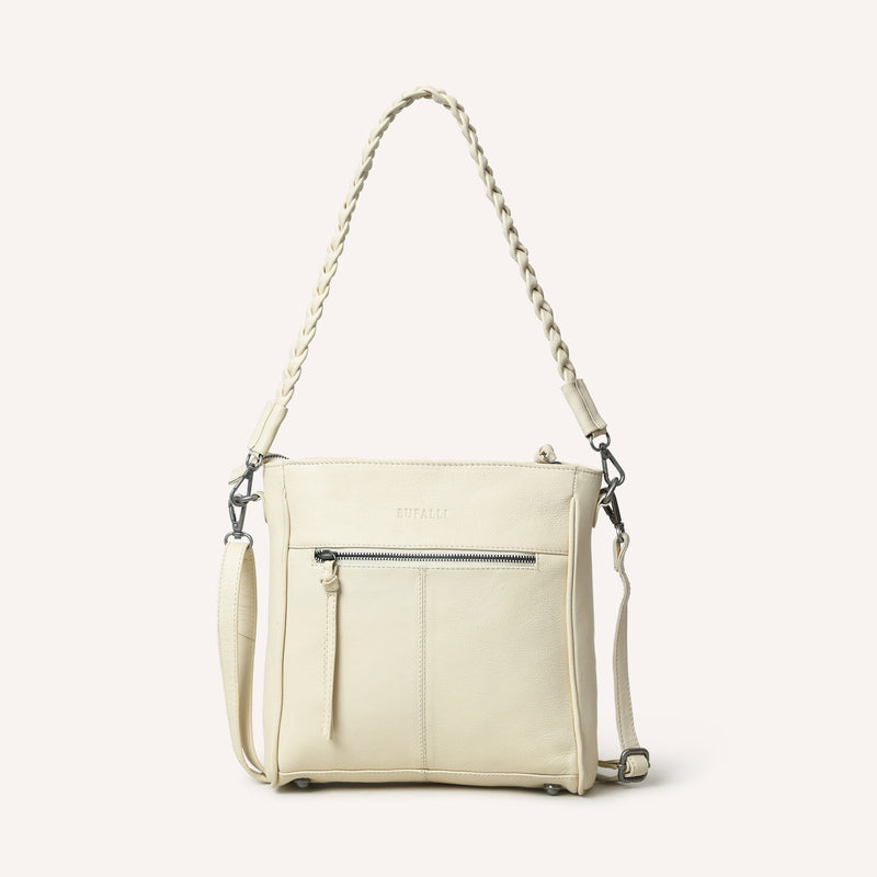 Chloe Shoulderbag Braided off white