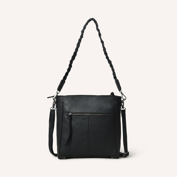 Chloe Shoulderbag Braided Black