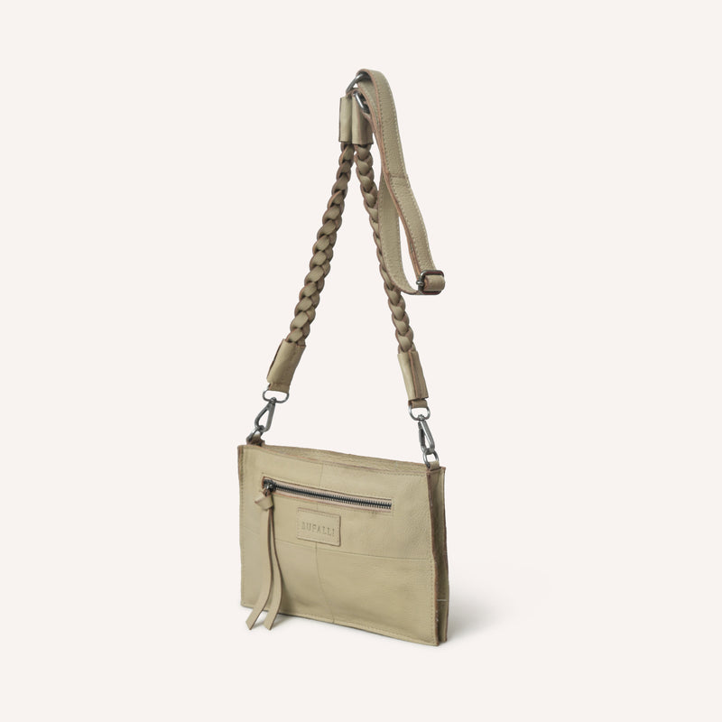 Chiara Crossbody Braided Ivory