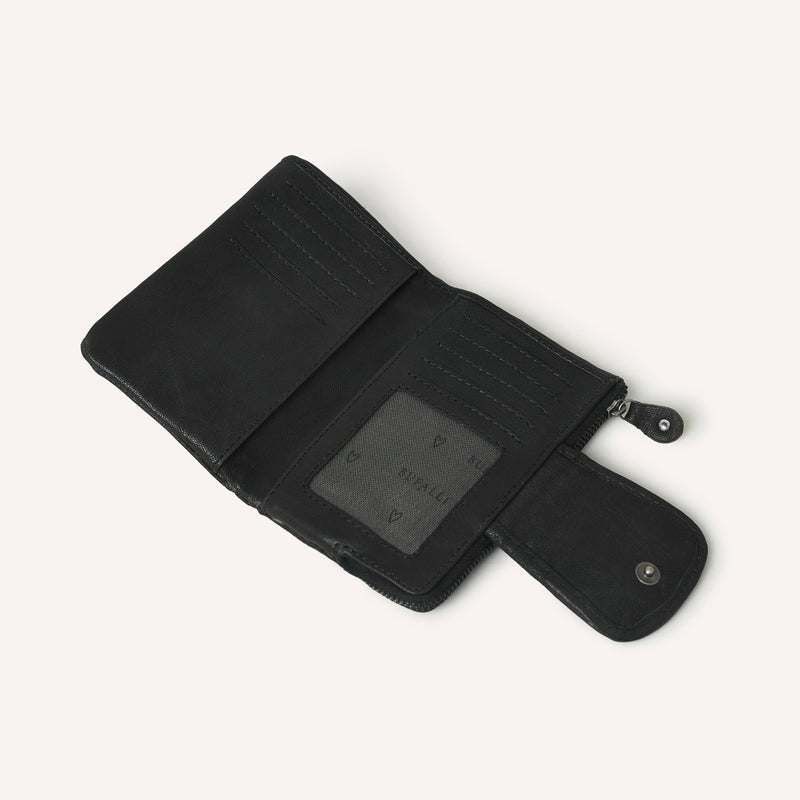 Ashley Wallet Woven Black